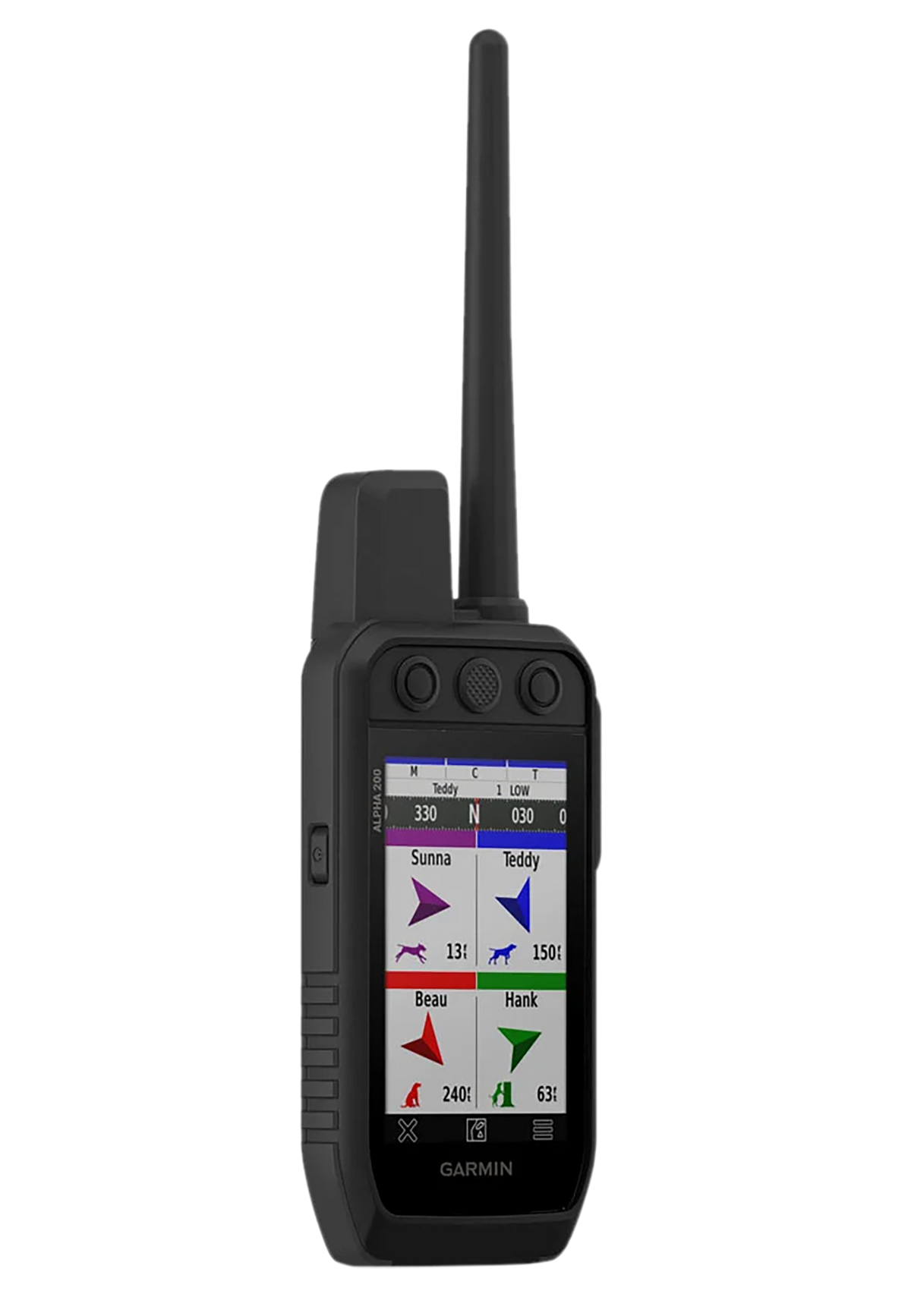 Garmin Alpha 200 Plus Dog Tracker/Training Handheld 9-Mile Touchscreen — view 3