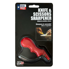 AccuSharp 1001C Knife & Scissor Hand Held Diamond-Honed Carbide Sharpener Red — view 3
