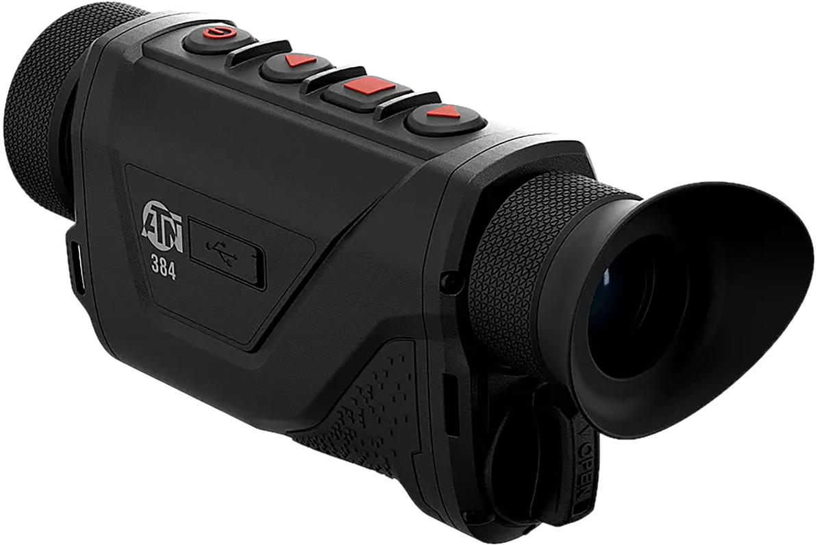 ATN BlazeHunter Pro 335 LRF 4-32x 384x288 Thermal Monocular - Black — view 3