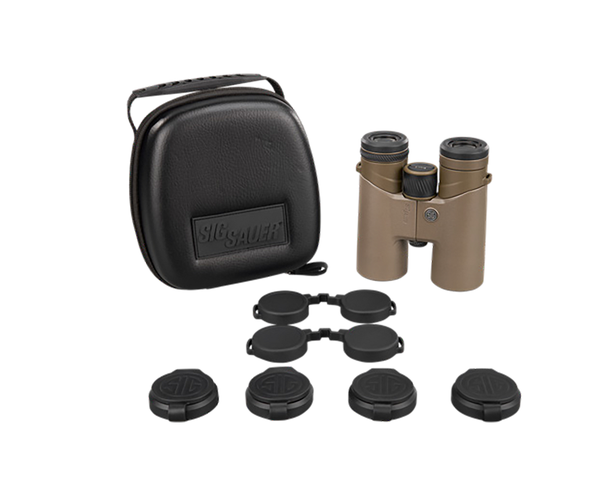 Sig Sauer Electro-Optics Zulu4 HD 12x50mm Schmidt-Pechan Prism Binoculars - Coyote Tan — view 3