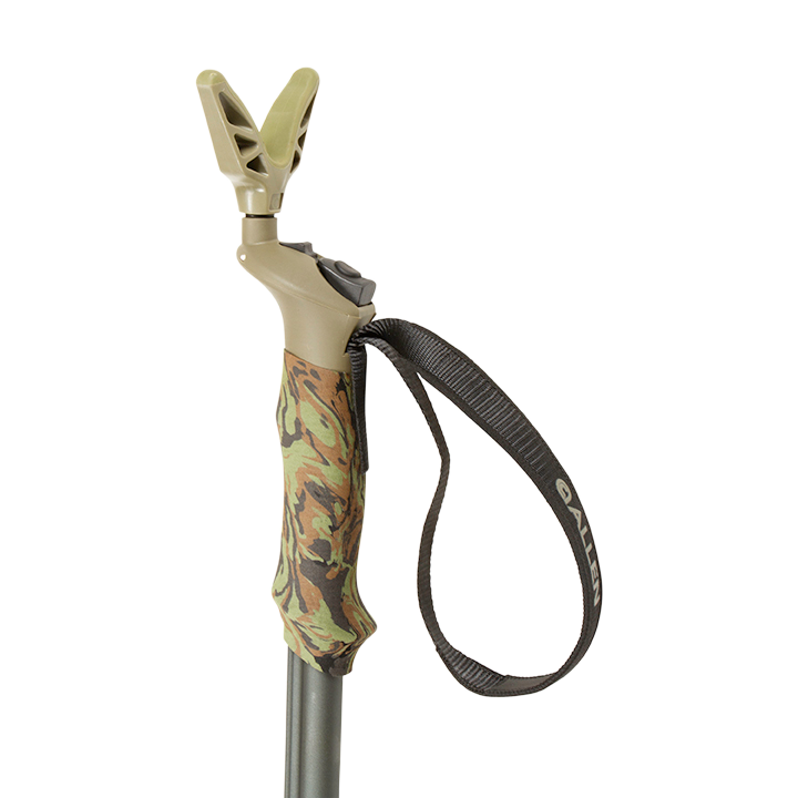 Allen Axial EZ-Stik Shooting Stick Monopod 29-61" Matte Beetle Green Aluminum — view 3