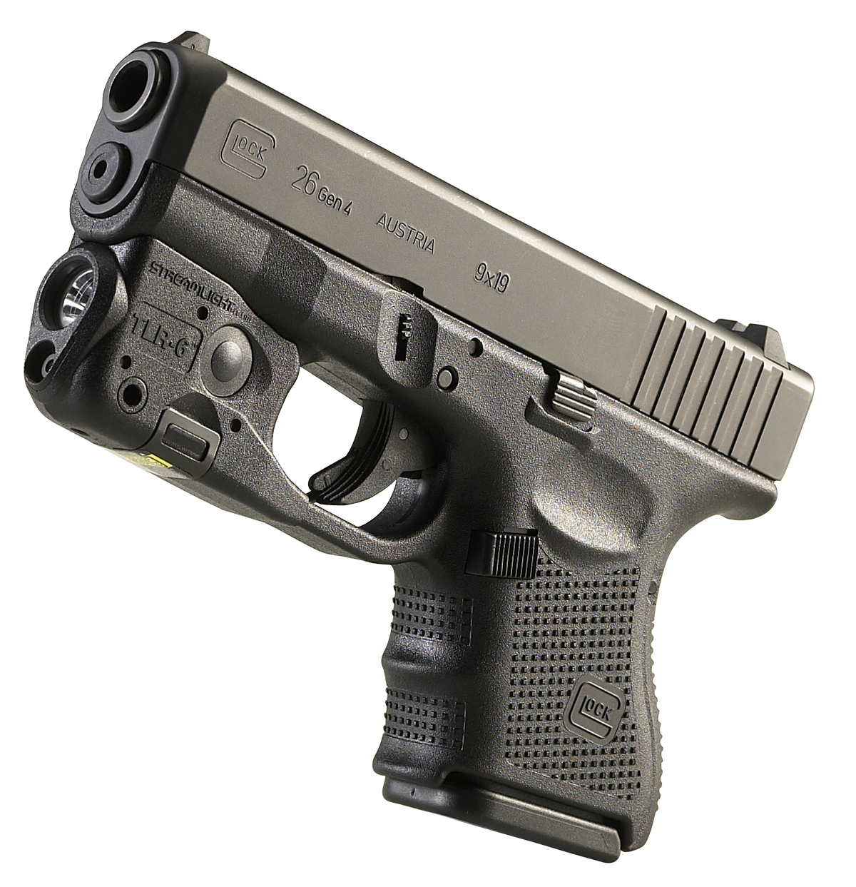 Streamlight TLR-6 100 Lumens White LED/Red Laser Weapon Light for Glock 26/27/33 — view 3