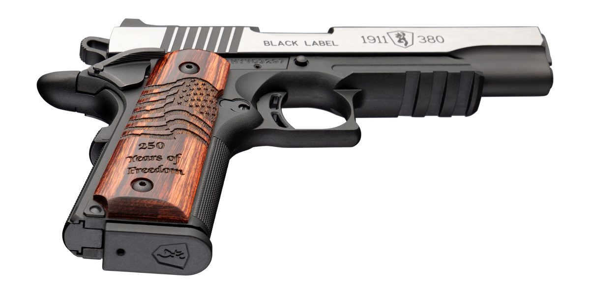 Browning 1911-380 Black Label Medallion Pro 250 .380 ACP 4.25" 8+1 Semi-Auto Pistol — view 3