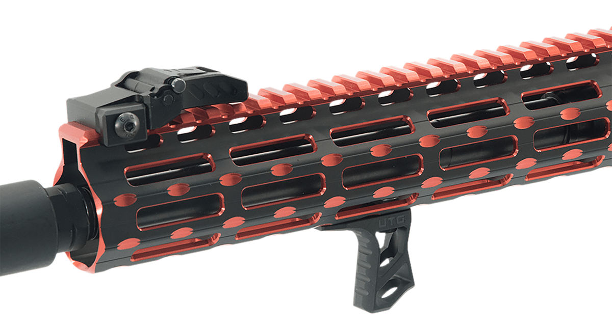 Leapers UTG TL-HSM01 M-LOK Ultra Slim Handstop - Black Aluminum — view 3