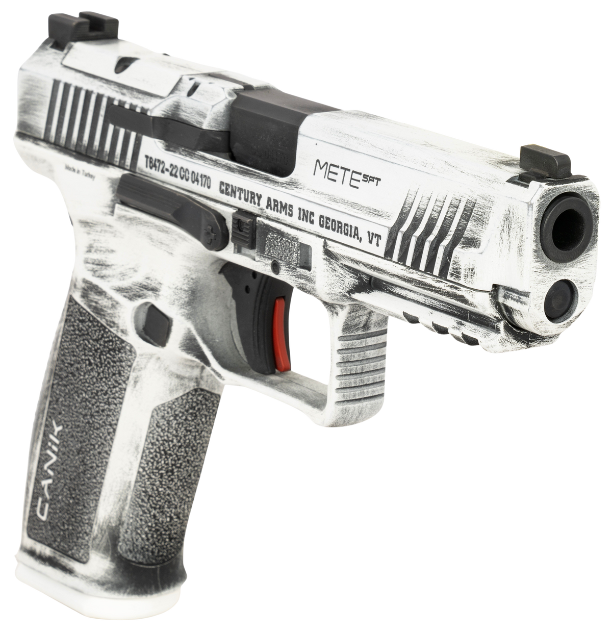 Canik Mete SFT 9mm Luger 4.46" 18+1 Semi-Auto Pistol - Arctic Distressed Cerakote — view 3