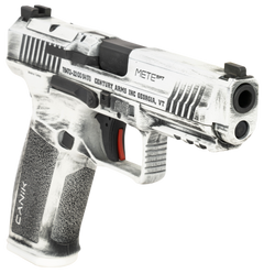 Canik Mete SFT 9mm Luger 4.46" 18+1 Semi-Auto Pistol - Arctic Distressed Cerakote — view 3