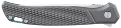 Columbia River CRKT K440XXP SCAR 3.30" Folding Plain Satin D2 Steel Gray Textured Aluminum — view 3