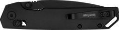 Kershaw Iridium 2038BLK 3.4" Folding Spear Point Plain D2 Steel Gray Anodized Aluminum Handle — view 3