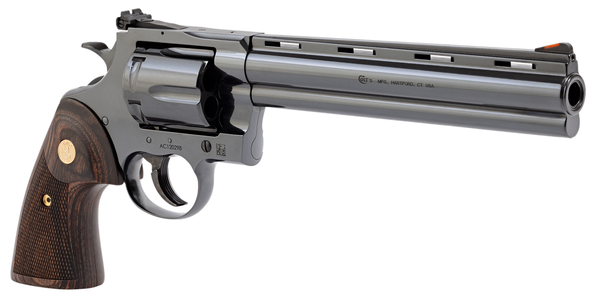 Colt Mfg Anaconda 44 Mag 8" 6-Shot Vent Rib Blued Revolver — view 3