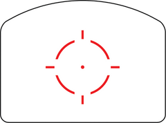 Trijicon RMR HD 1x Reflex Red Dot 3.25 MOA/55 MOA Multi Reticle - Matte Black — view 3