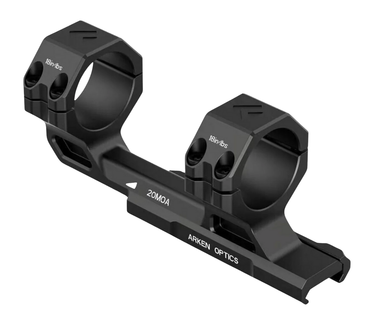 Arken Optics ARP-34 Rigid Precision Cantilever Scope Mount 34mm 1.5" 20 MOA — view 3