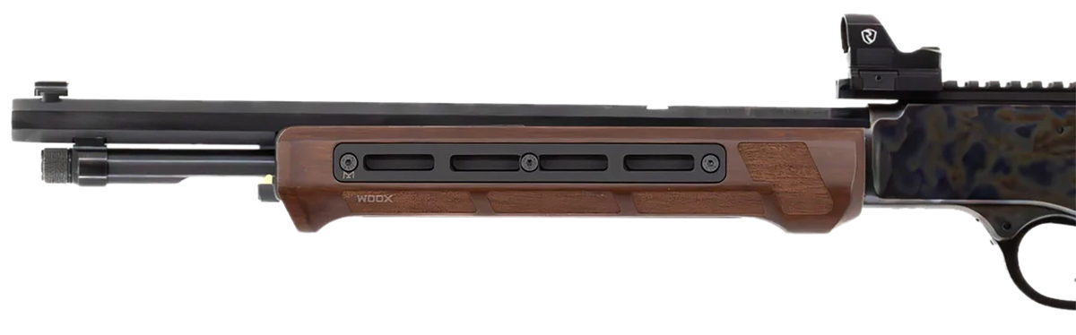 WOOX Bravado Handguard X Model Large Frame American Walnut M-LOK - Henry 357 Mag/38 Spl — view 3