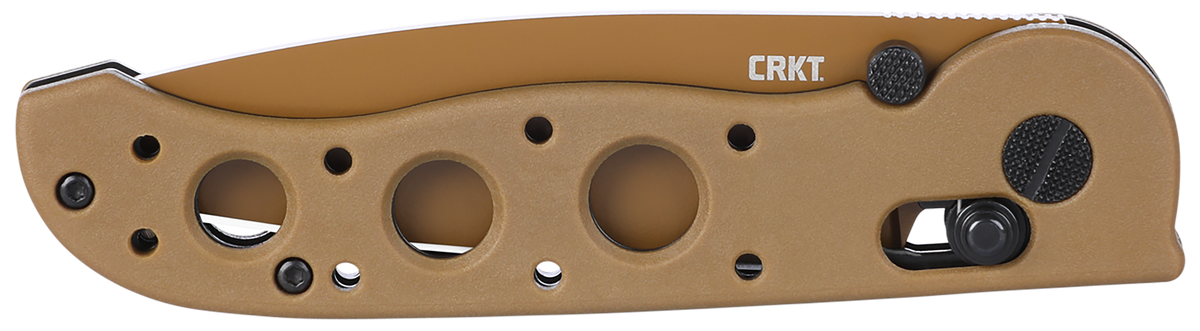 Columbia River M16-02XD 3.11" Folding Tanto Plain D2 Steel Desert Tan Grivory Knife — view 3