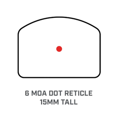 Bushnell RXC-200 Compact 1x 21mm 6 MOA Red Dot Sight - Fits Glock 43/Sig P365/Hellcat — view 3