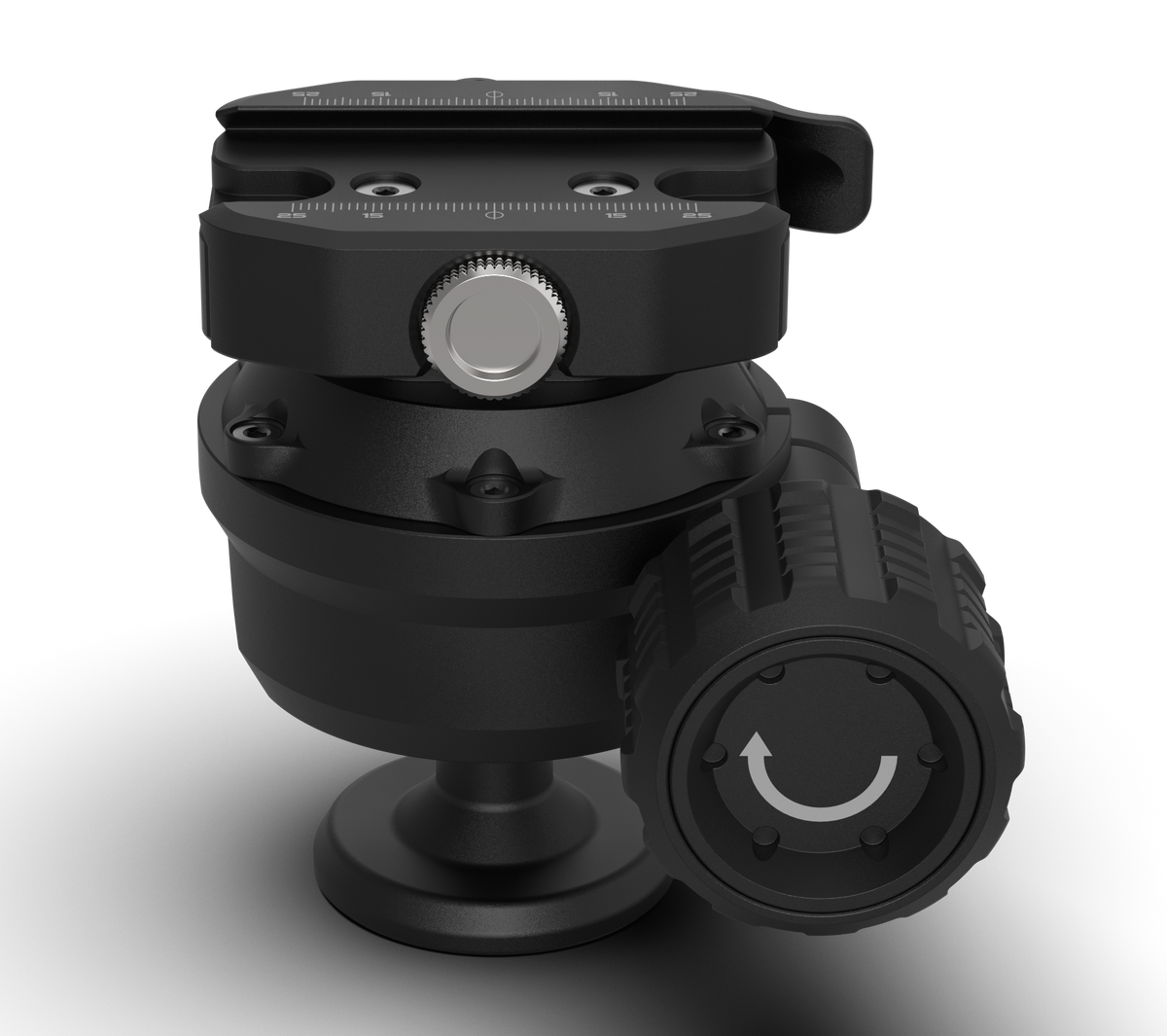 Kopfjager Titan Inverted Ball Head ARCA-Swiss 60mm Aluminum — view 3