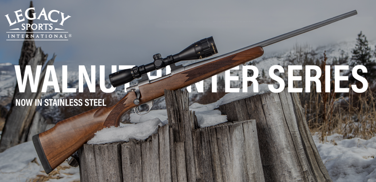 Howa M1500 Standard Hunter 308 Win 22" 5+1 Bolt Action Rifle - Stainless/Walnut — view 3