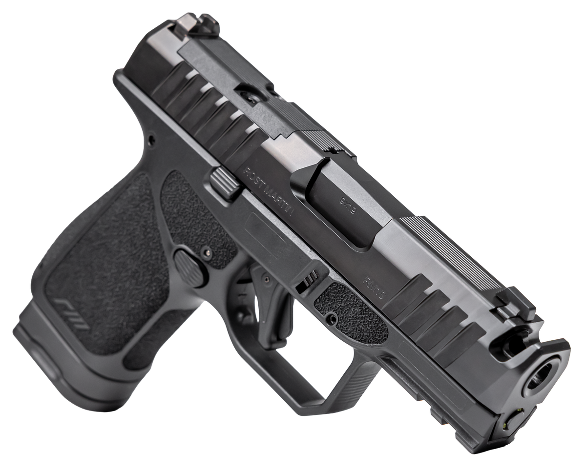 Rost Martin RM1S 9mm Luger 3.6" 10+1 Striker-Fired Pistol - CA Compliant - Black — view 3