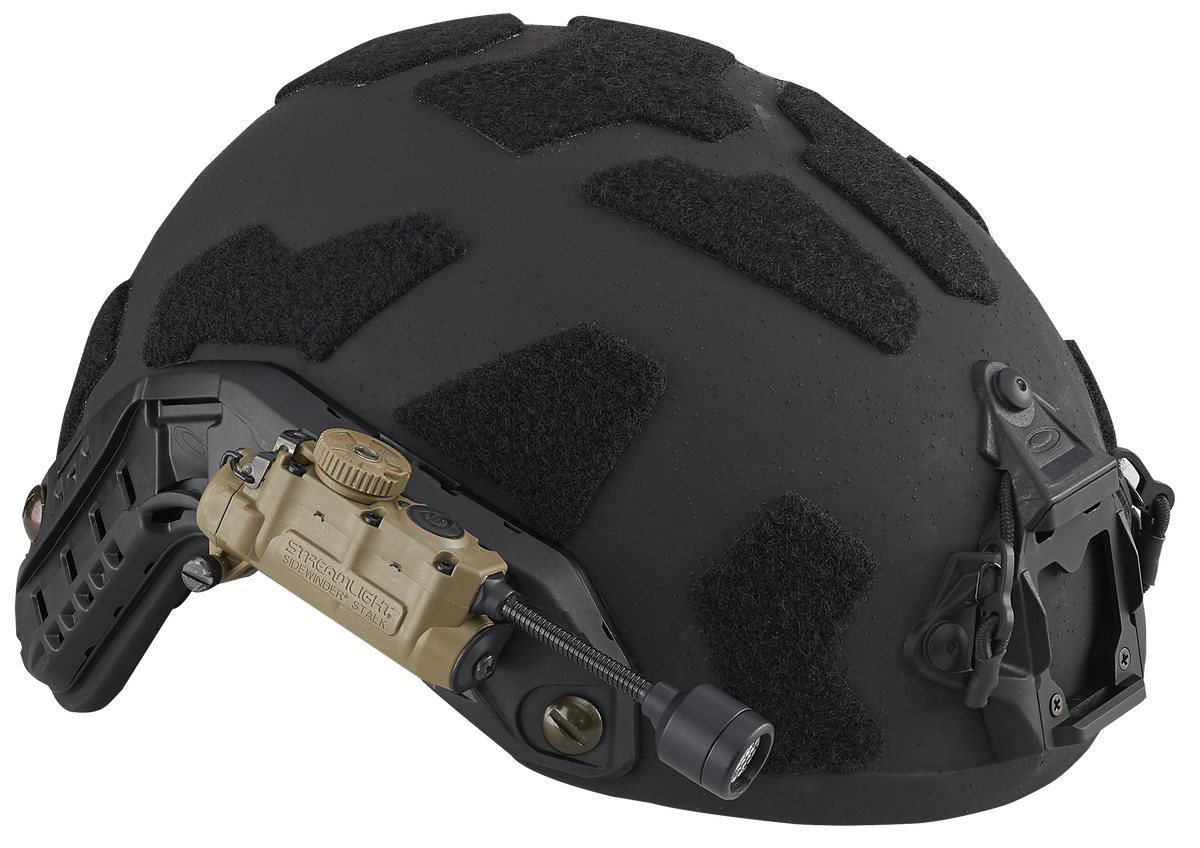 Streamlight 14307 Sidewinder Stalk Helmet Light 23/28/57/76 Lumens Multi-Color LED Coyote Polymer — view 3