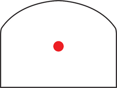 Trijicon RMRcc 6.5 MOA Red Dot 1x 0.74"x0.50" Matte Black - No Mount — view 3