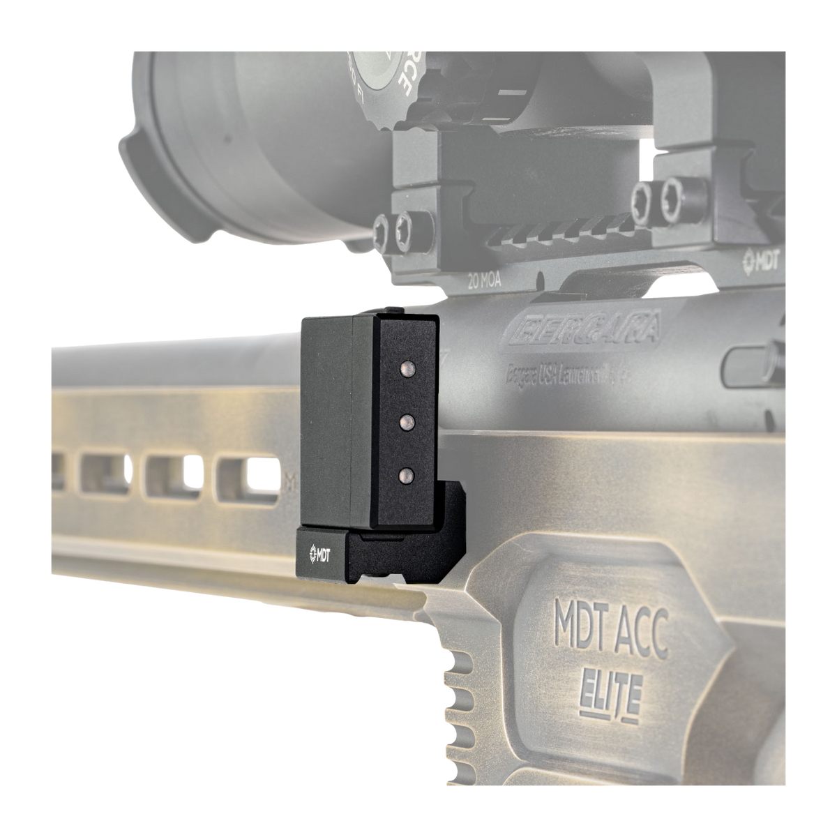 MDT Sporting Goods Spuhr to V-Mount 90 Black Adapter — view 3