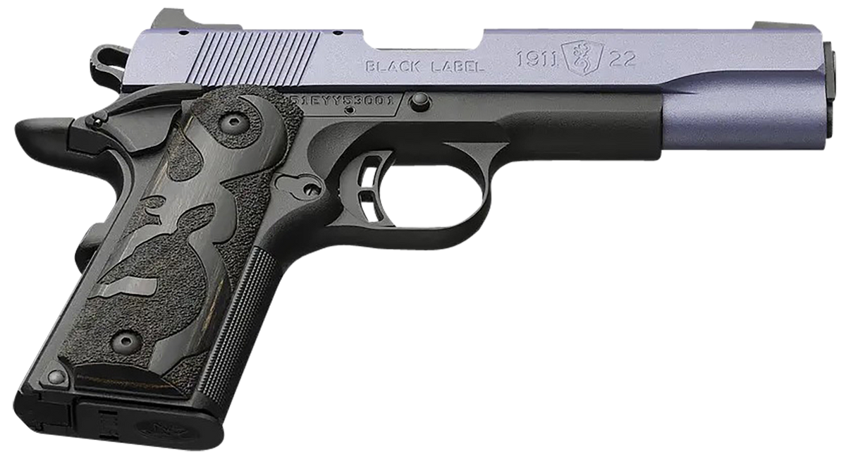Browning 1911 Black Label Full Size 22 LR 4.25" 10+1 Semi-Auto Pistol — view 3