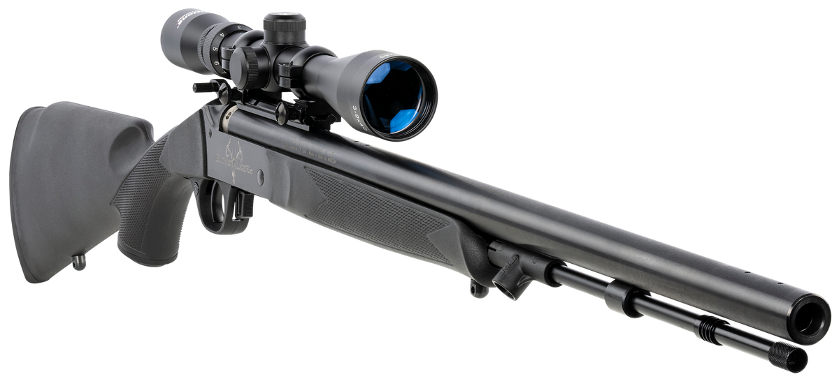 Traditions Buckstalker XT 50 Cal 209 Primer 24" Blued Barrel Black Synthetic Stock 3-9x40 Scope Muzzleloader — view 3