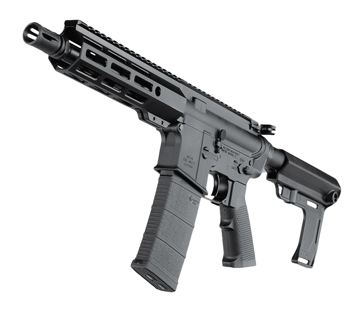 Andro Corp Industries ACI-15 CQB 5.56 NATO 30+1 8" SBA3 Pistol Brace Semi-Auto AR Pistol — view 3
