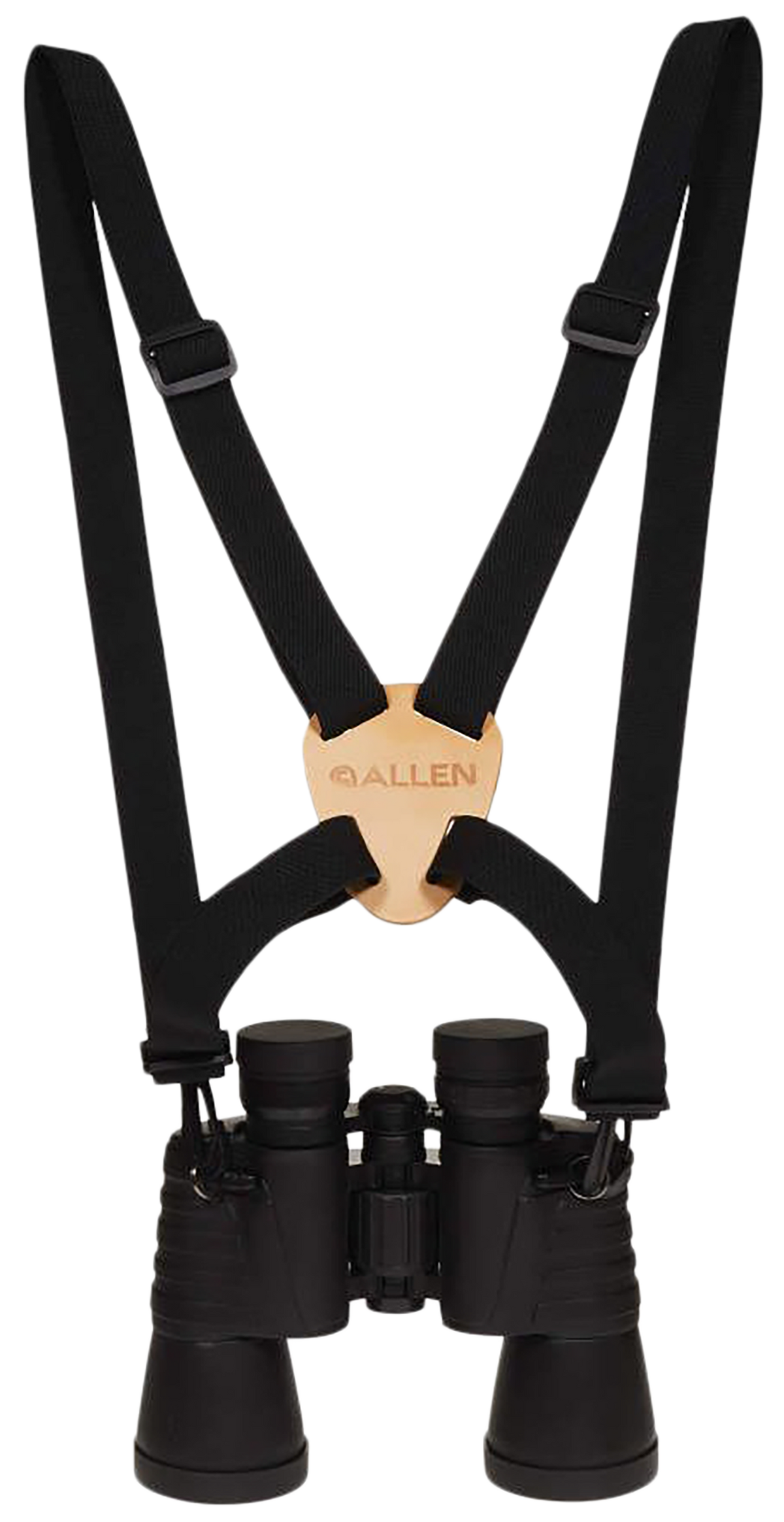 Allen 199 Deluxe Binocular Strap 1.25" Adjustable Black Elastic — view 3