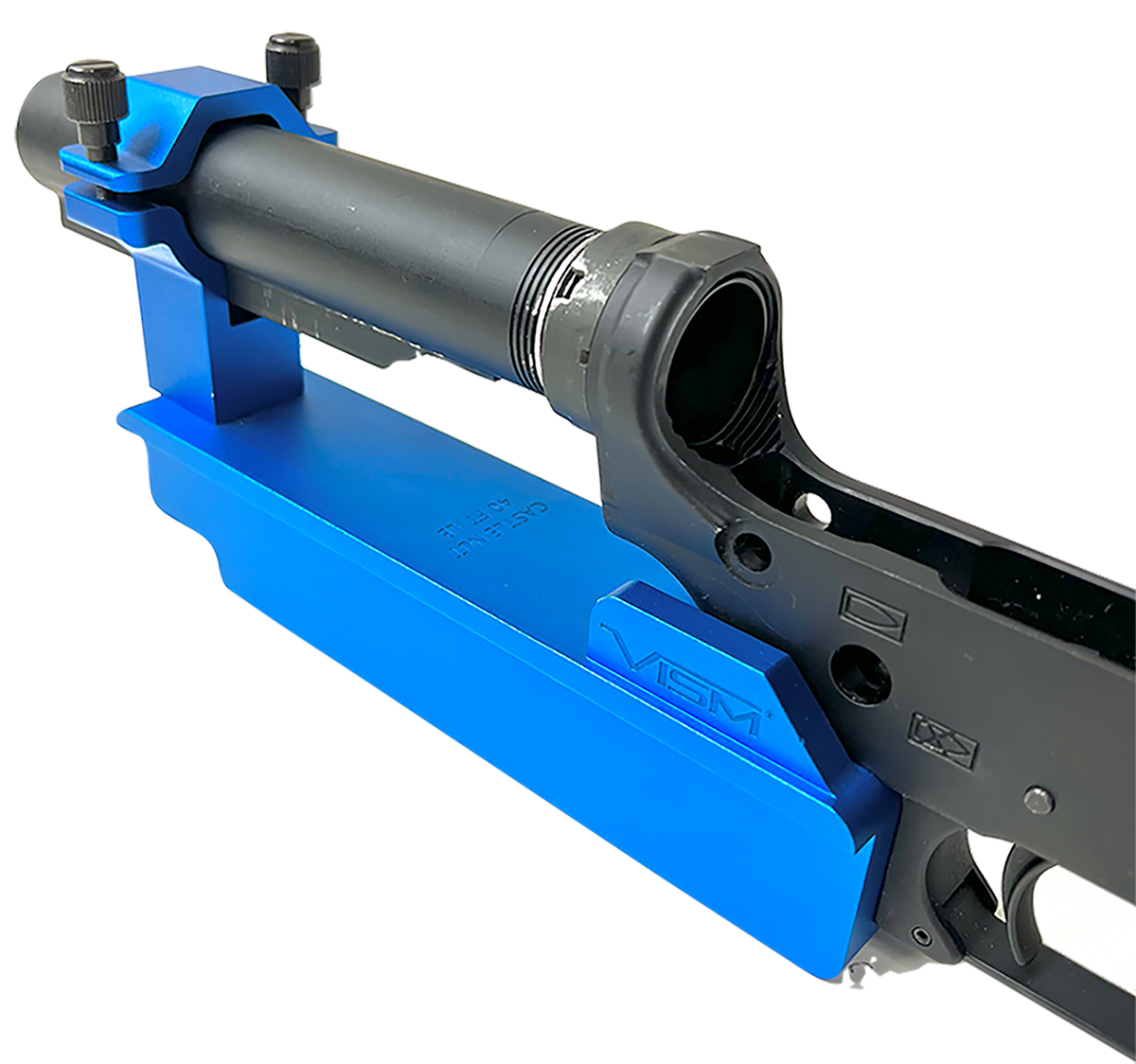 NcSTAR VTARLWRVB AR-15 / AR-10 Lower Receiver Vice Block - Blue Anodized Aluminum — view 3