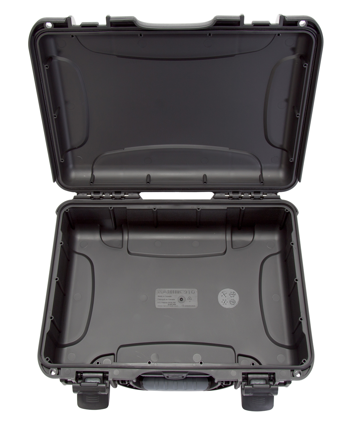 Nanuk 910 Waterproof Hard Case with Foam - Black — view 3