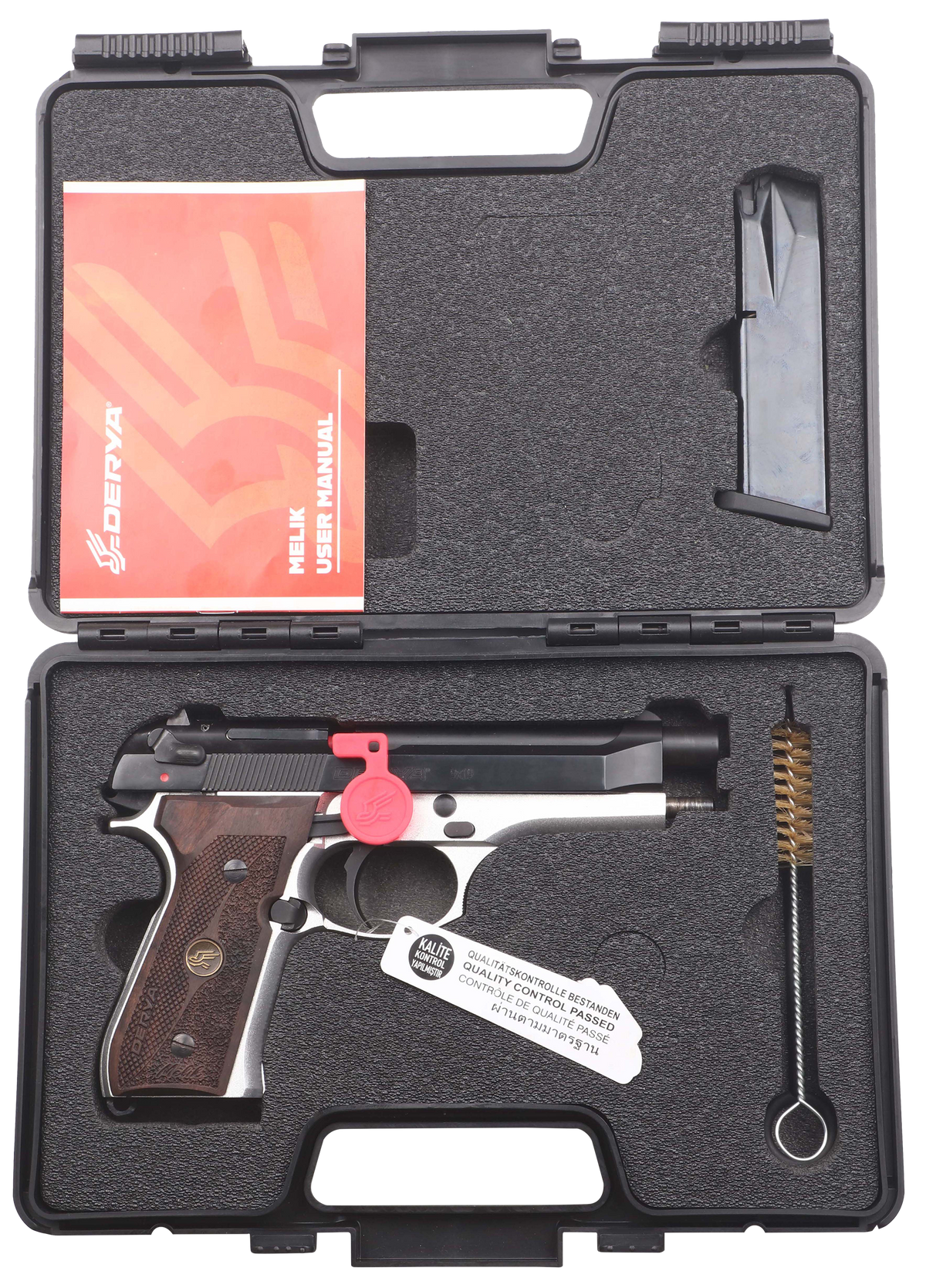 Derya Firearms Melik 9mm Luger 4.90" 15+1 DA/SA Semi-Auto Pistol - Two Tone — view 3