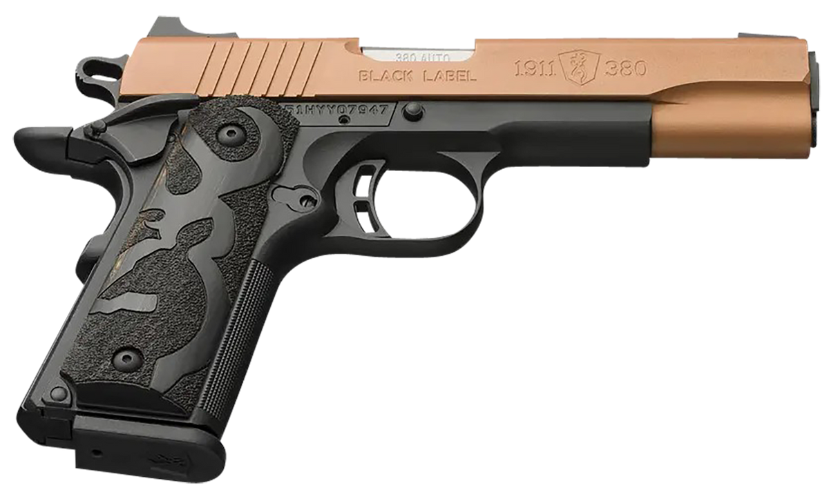 Browning 1911 Black Label Full Size .380 ACP 4.25" 8+1 Semi-Auto Pistol - Copper Cerakote — view 3