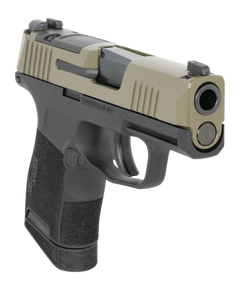 Sig Sauer P365 9mm Luger 3.10" 10+1 Micro-Compact Pistol - Moss Green Slide, RMSc Footprint — view 3