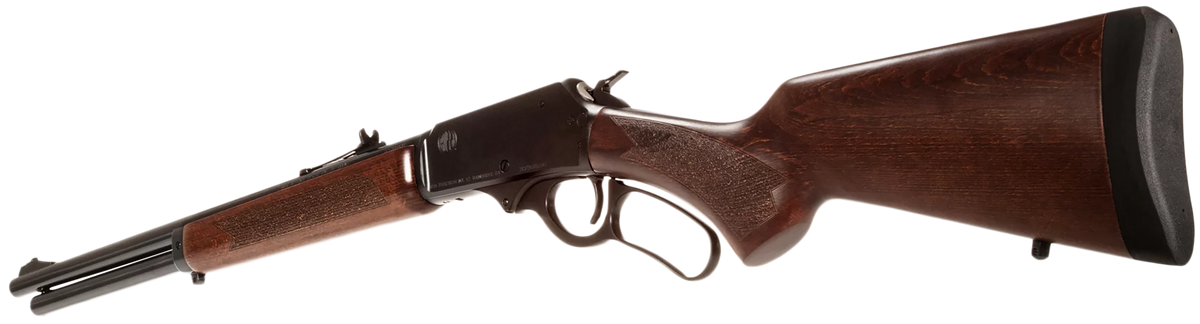 Rossi R95 45-70 Gov 22" 6+1 Lever Action Rifle - Black Oxide Hardwood — view 3