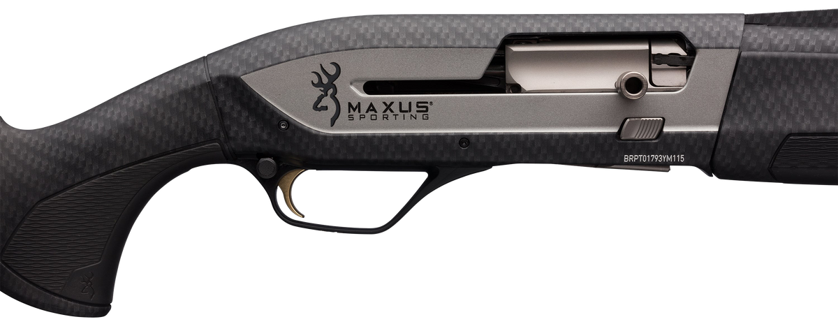 Browning Maxus II Sporting 12 Gauge 30" 3" Chamber 4+1 Semi-Auto Shotgun - Carbon Fiber Finish — view 3