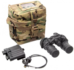 AGM Global Vision UNVG Night Vision Goggles Gen 3 Auto-Gated White Phosphor Level 1 1x 64-72 Ip/mm - Black — view 3