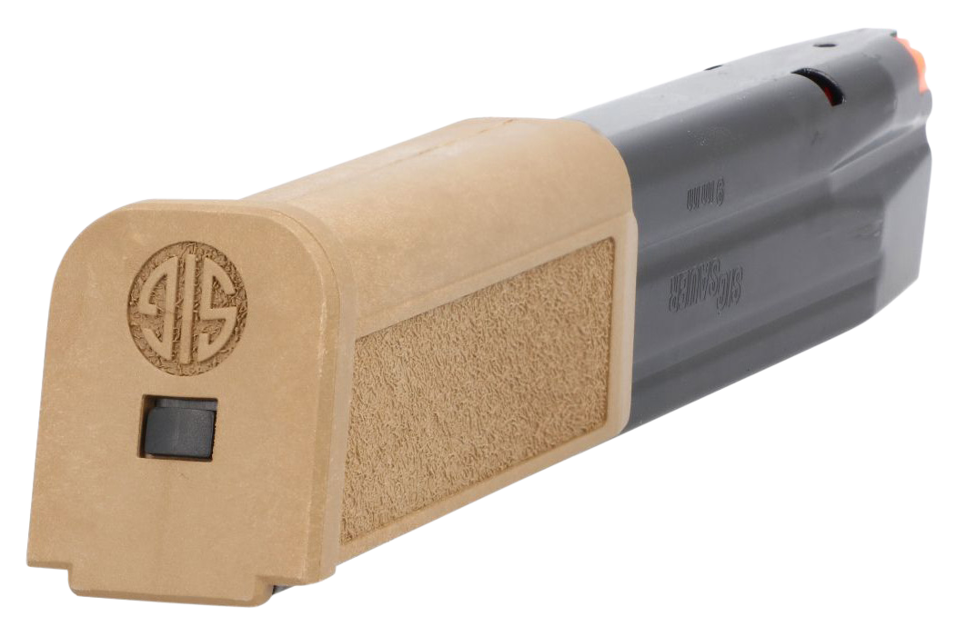 Sig Sauer P320 9mm Luger 30-Rd Extended Coyote Brown Steel Magazine — view 3