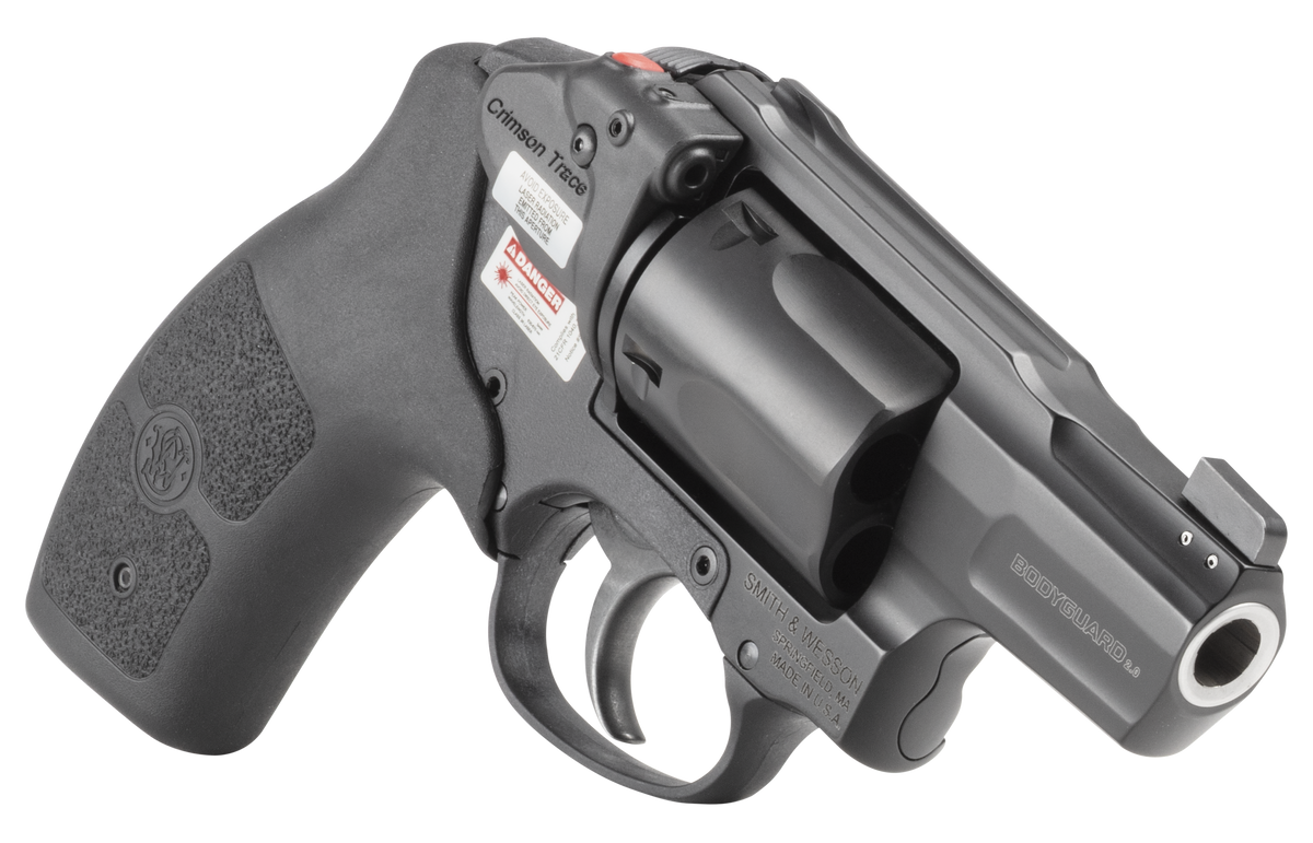 Smith & Wesson Bodyguard 2.0 .38 Special +P 1.88" 5-Shot DAO Revolver w/Crimson Trace Laser — view 3