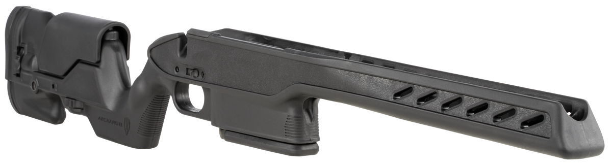 Archangel AAS111SLA Precision Elite Stock Black Synthetic Aluminum Pillar Bedded for Savage 110/111 Long Action Standard Caliber Right Hand — view 3