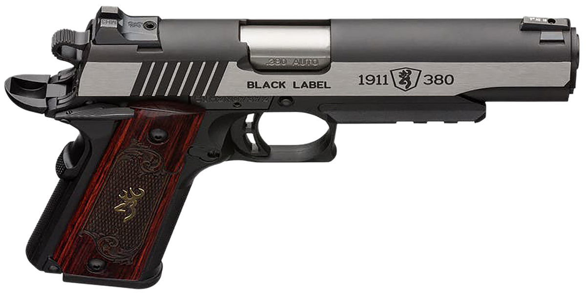 Browning 1911-380 Black Label Medallion Pro .380 ACP 4.25" 8+1 Semi-Auto Pistol w/Picatinny Rail — view 3