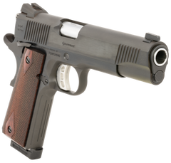 Tyler Gun Works Custom 1911 Government 45 ACP 5" 7+1 Semi-Auto Pistol - Blued Slide / Walnut Grip — view 3