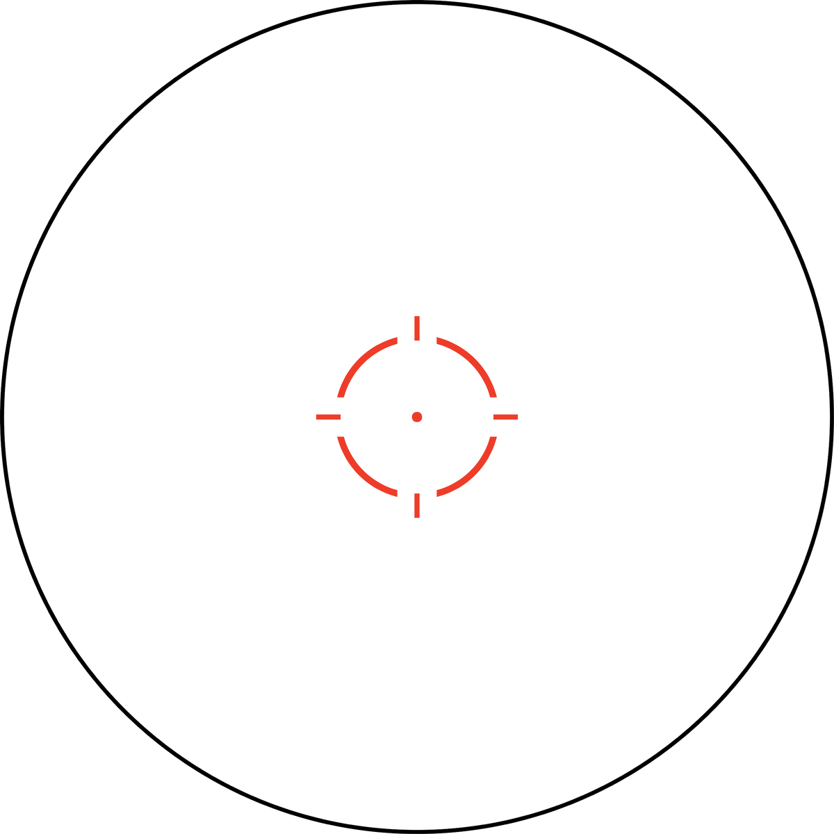Trijicon MRO HD 1x25mm 2 MOA Red Dot / 68 MOA Circle Reflex Sight - Full Co-Witness Mount — view 3