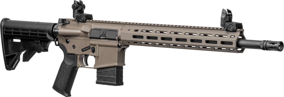 Tippmann Arms M4-22 Elite 22 LR 16" 10+1 Semi-Auto Rifle - FDE/Black — view 3