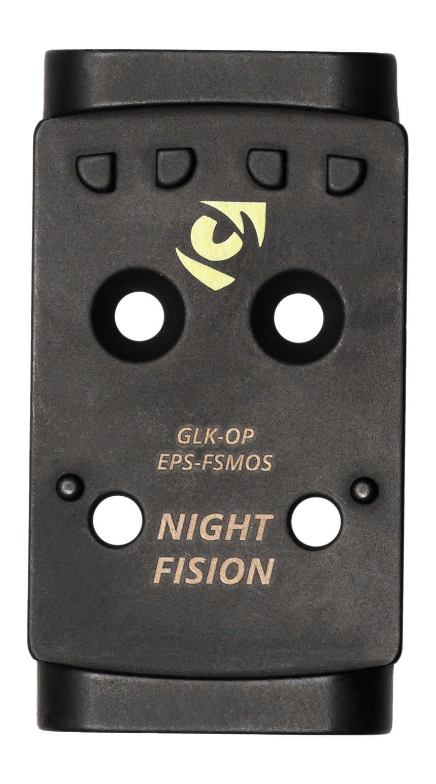 Night Fision GLK-OPBS-EPS-MOS-YGZX Optic Plate + Night Sight Combo - Fits Glock Full Size MOS / Holosun EPS — view 3