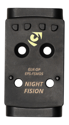 Night Fision GLK-OPBS-EPS-MOS-YGZX Optic Plate + Night Sight Combo - Fits Glock Full Size MOS / Holosun EPS — view 3