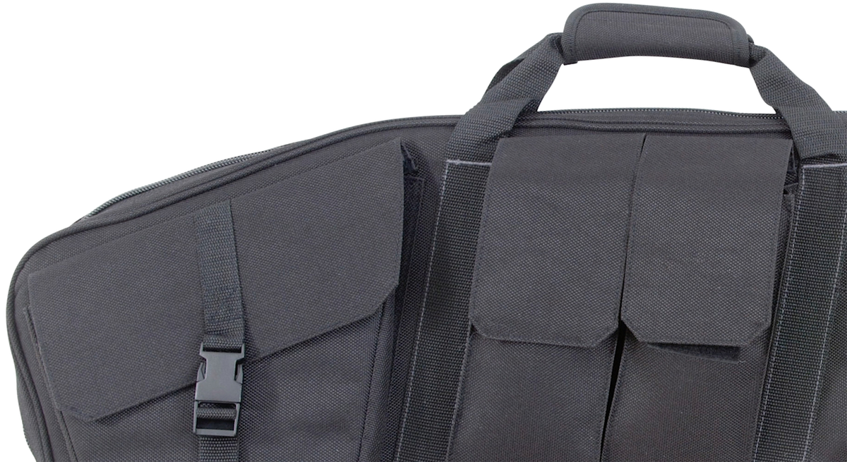 Ruger Defiance Tactical Rifle Case 42" Black Endura with Lockable Zipper — view 3