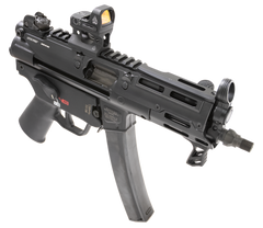 Leapers UTG PRO MP5K 9mm Monolithic M-LOK Aluminum Handguard - Graphite Black — view 3