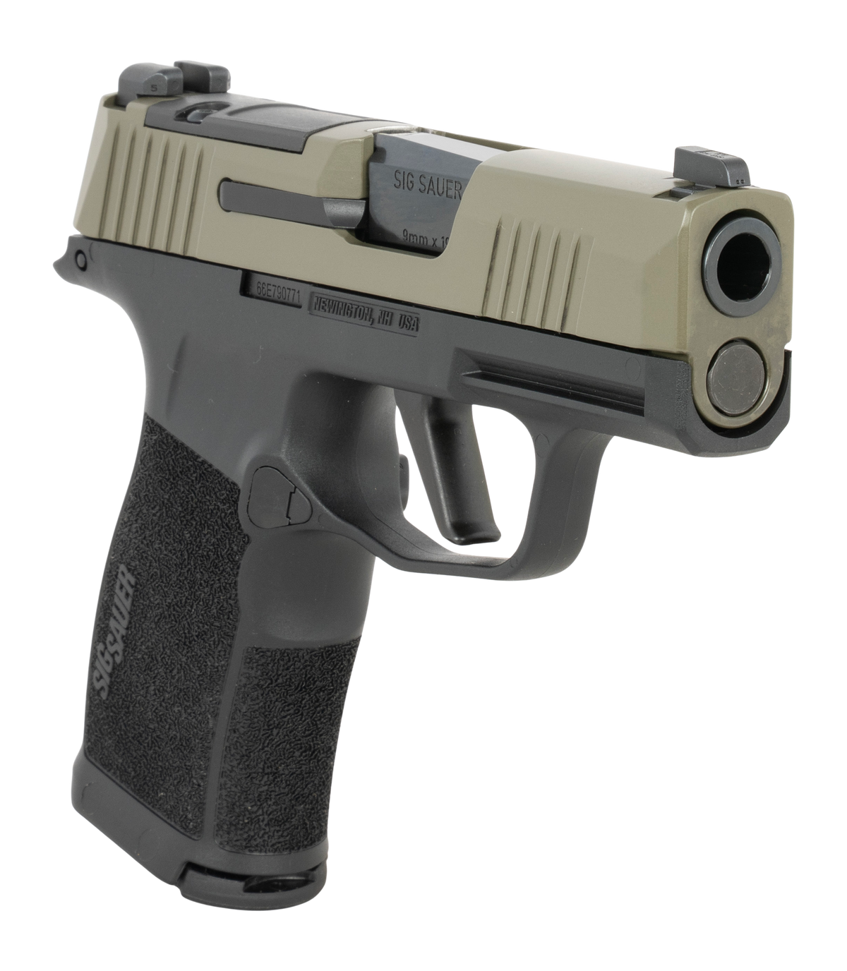 Sig Sauer P365X 9mm Luger 3.10" 12+1 Semi-Auto Pistol - Black/Moss Green — view 3