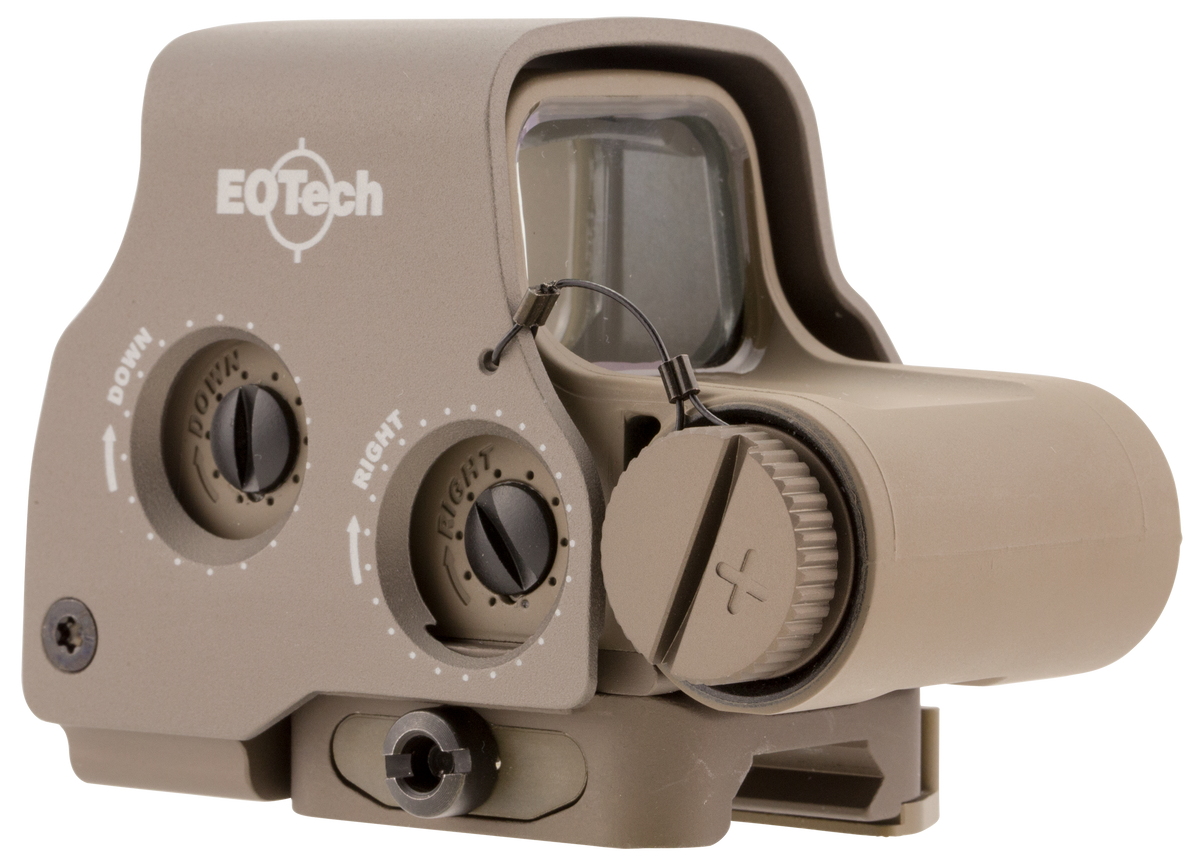EOTech EXPS3-2T 1x 2x 1 MOA Red Dots/68 MOA Ring Holographic Sight - Tan — view 3