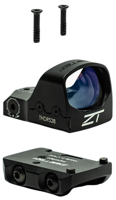 Zero Tech Optics Thrive HD 1x 28mm x 20mm 3 MOA Red Dot Reflex Sight - Low Mount — view 3